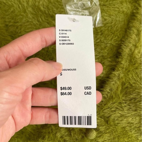 Brand new with tag! Urban outffiter moss short sweater - Picture 8 of 8